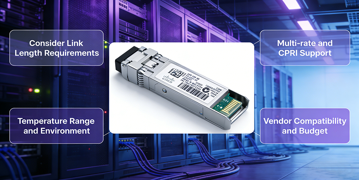 How to Choose the Right SFP-10G-SR Module?