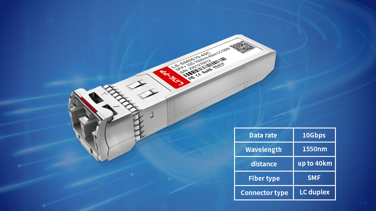 specification of 10GBASE-ER SFP Module