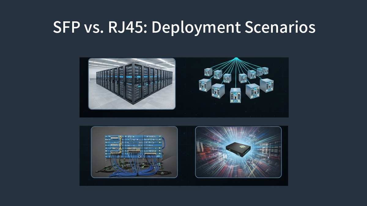SFP vs. RJ45 Deployment Consumption