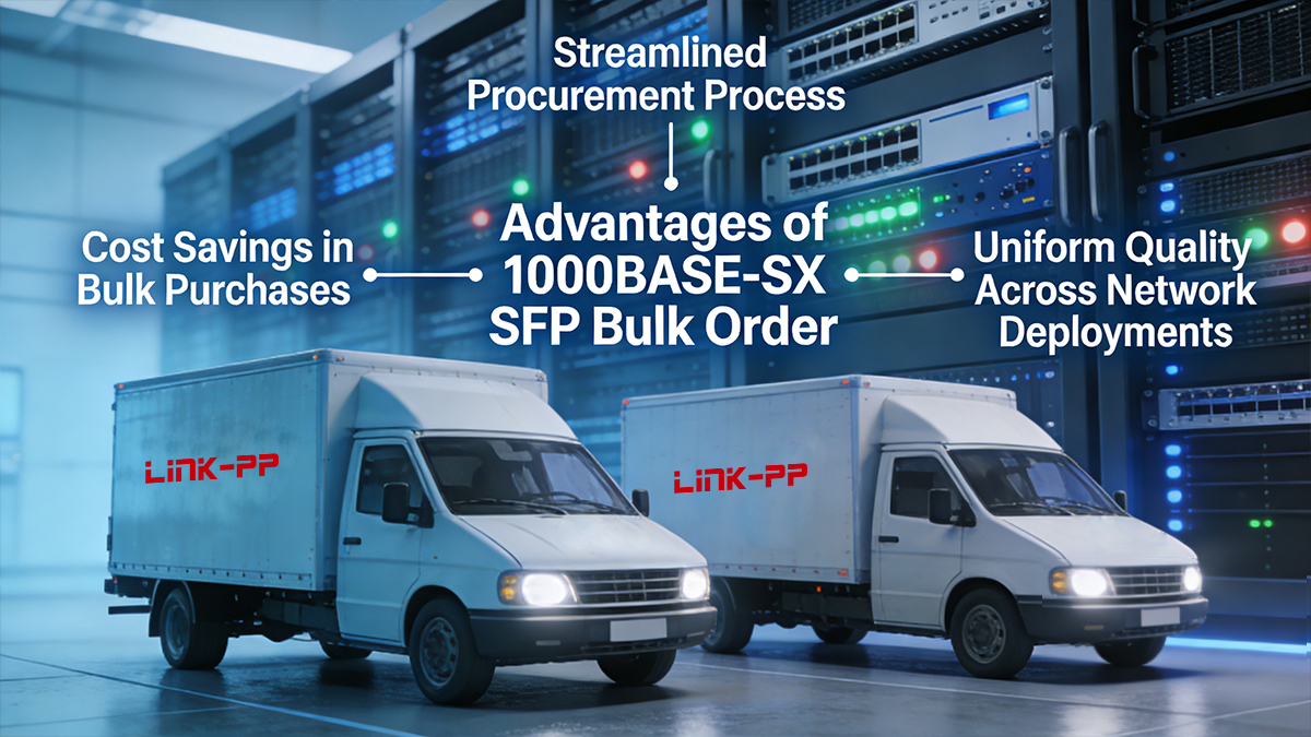 Advantages of 1000BASE-SX SFP Bulk Order