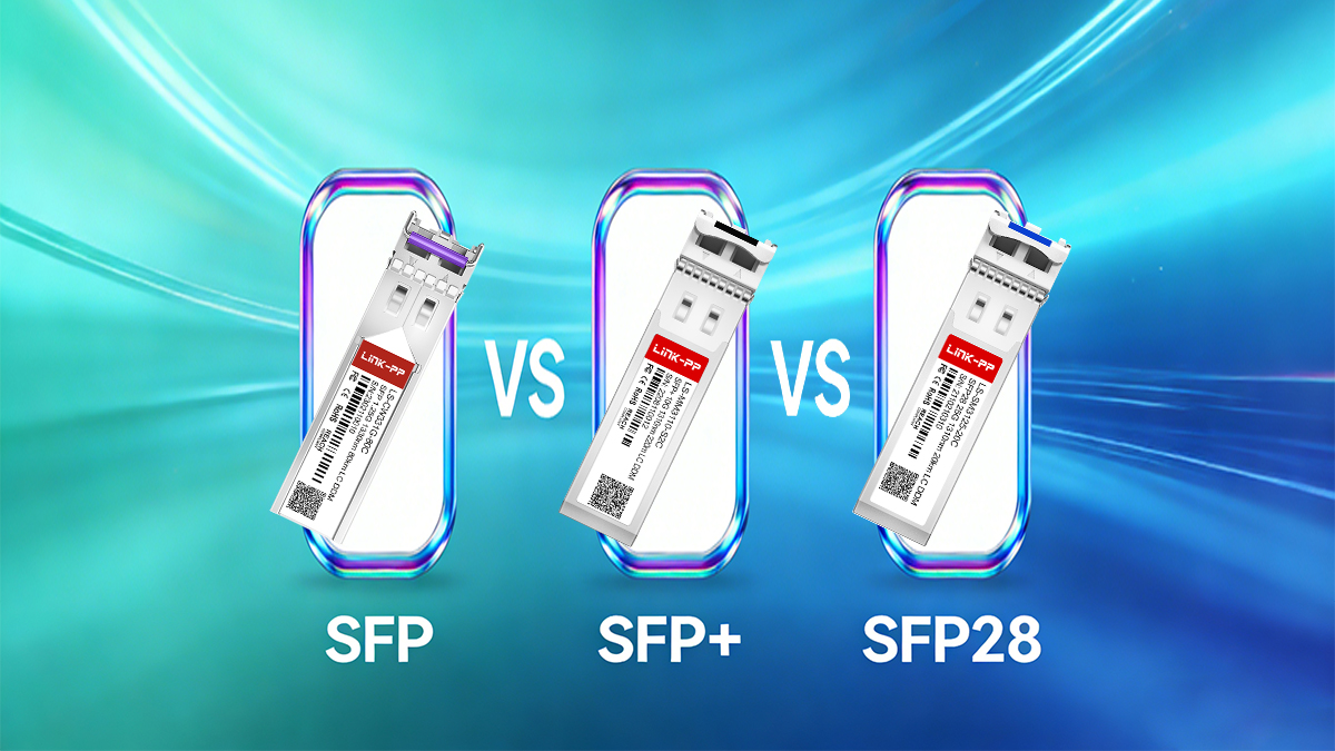 Classification by Data Rate: 1G SFP, 10G SFP+, and 25G SFP28