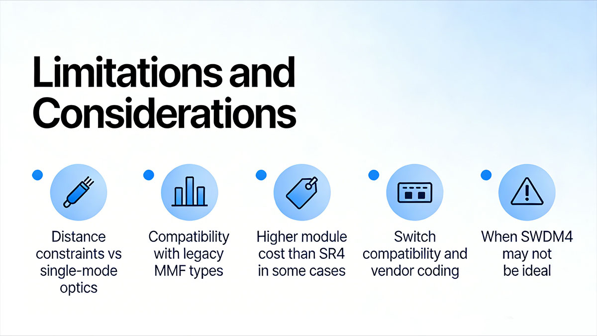 Limitations and Considerations