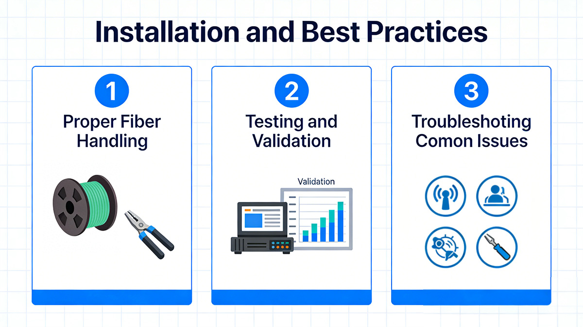 Installation and Best Practices of 25GBASE SR