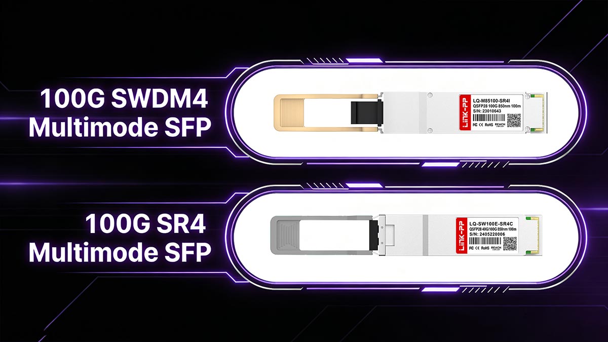 What are the Different Types of Multimode SFP in 100G Network