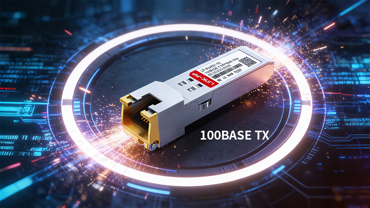 ¿Qué es un módulo SFP de cobre 100BASE-TX?