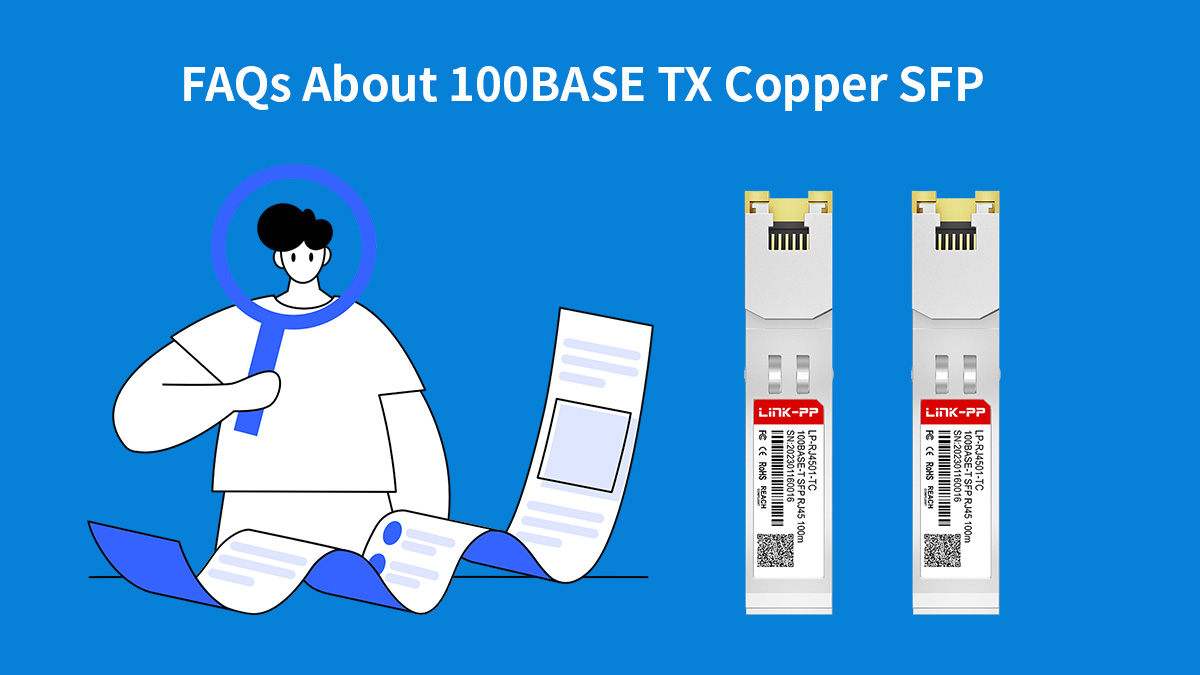 Preguntas frecuentes sobre SFP de cobre 100BASE TX