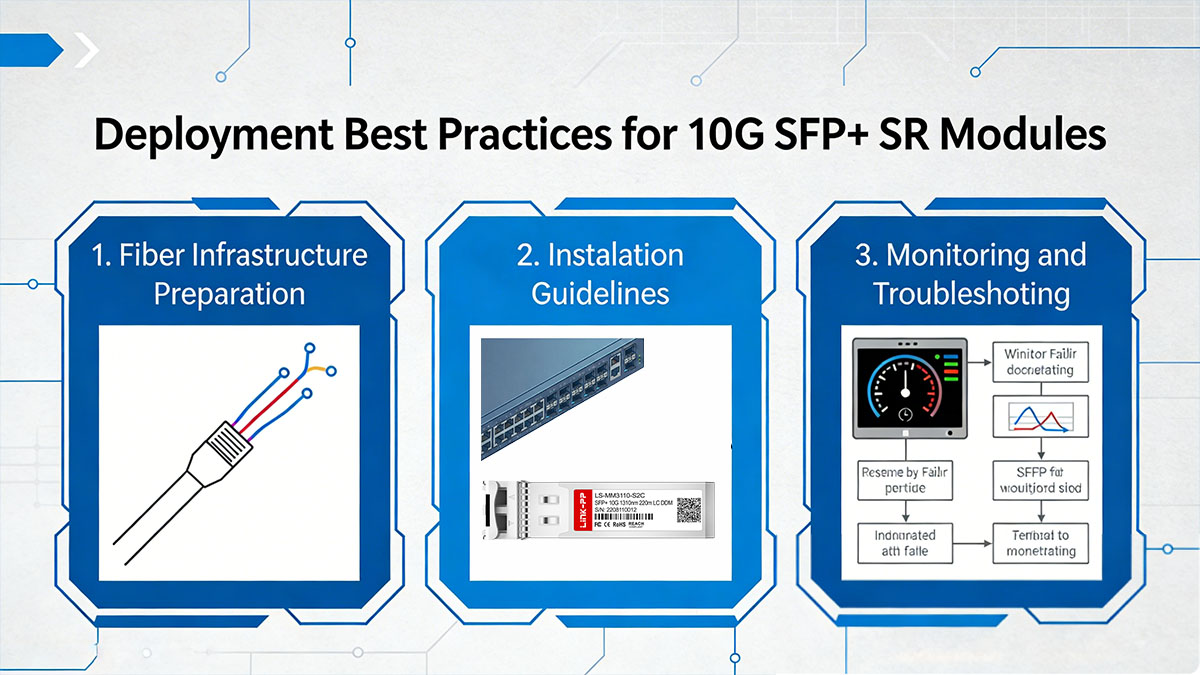 Deployment Best Practices for 10G SFP+ SR Modules