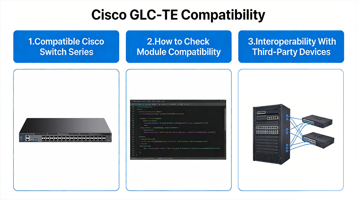 Cisco GLC-TE Compatibility