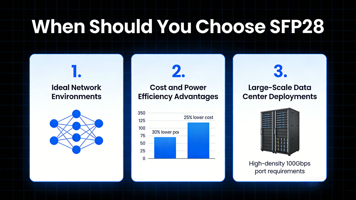 When Should You Choose SFP28?