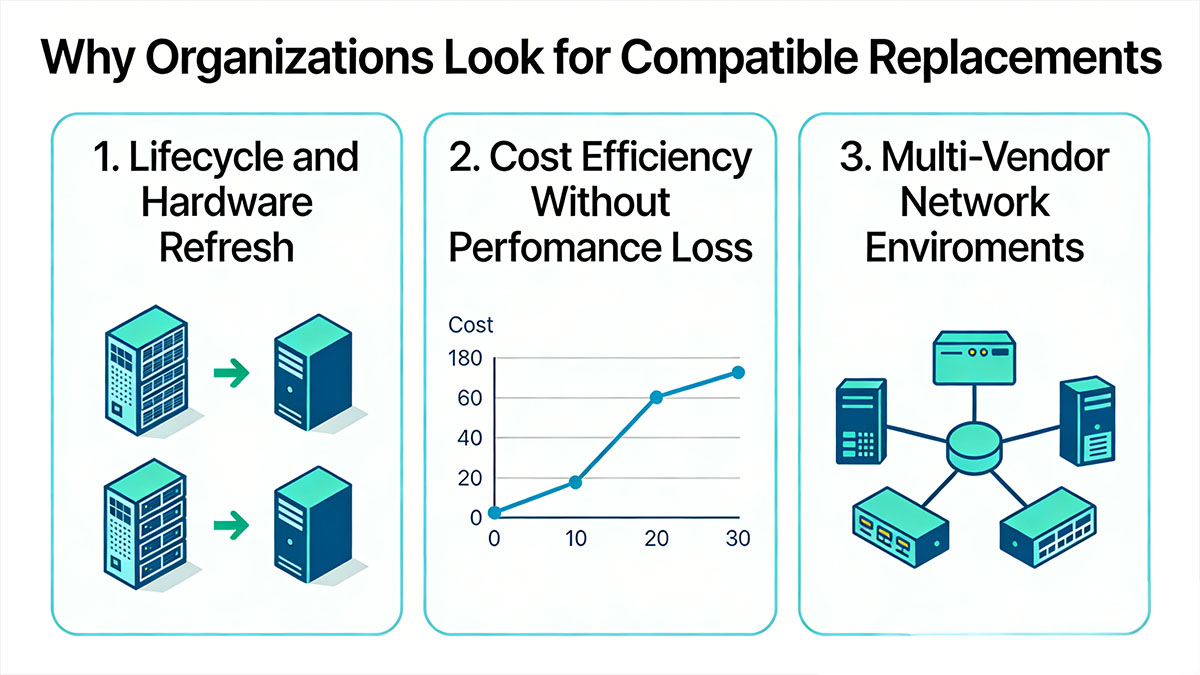 Why Organizations Look for Compatible Replacements