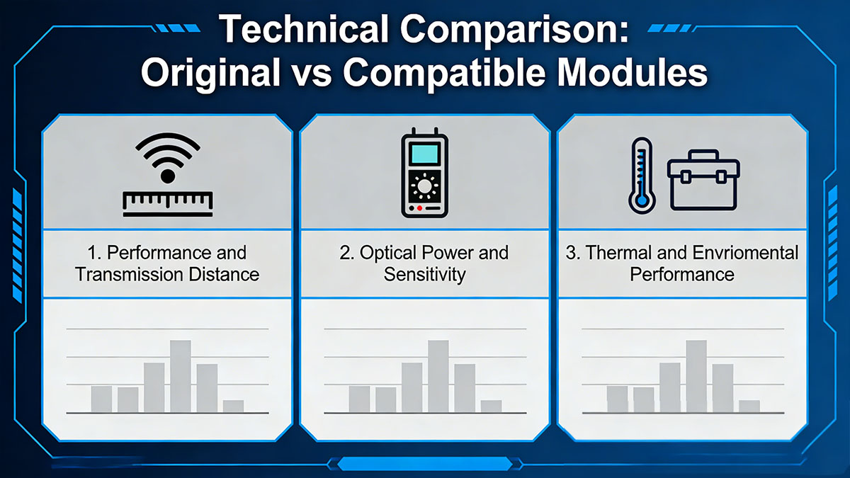 Technical Comparison: Original vs Compatible Modules