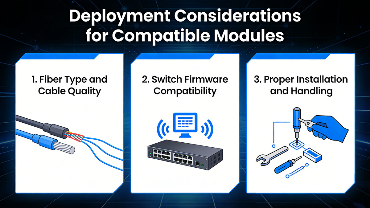 Deployment Considerations for Compatible Modules
