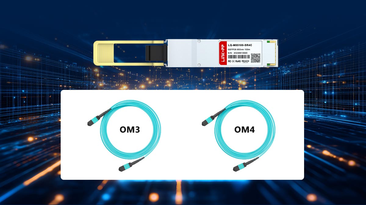 QSFP-100G-SR4-S Compatibility with Network Cables