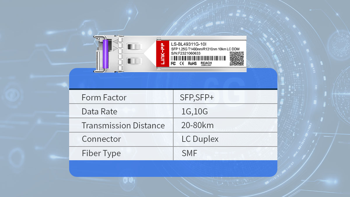 Key Specifications to Consider When Selecting a Bidirectional SFP