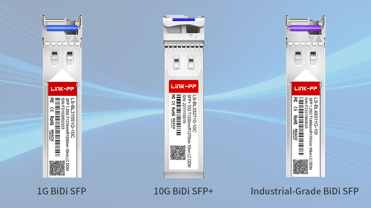 Common Types of Bidirectional SFP Modules
