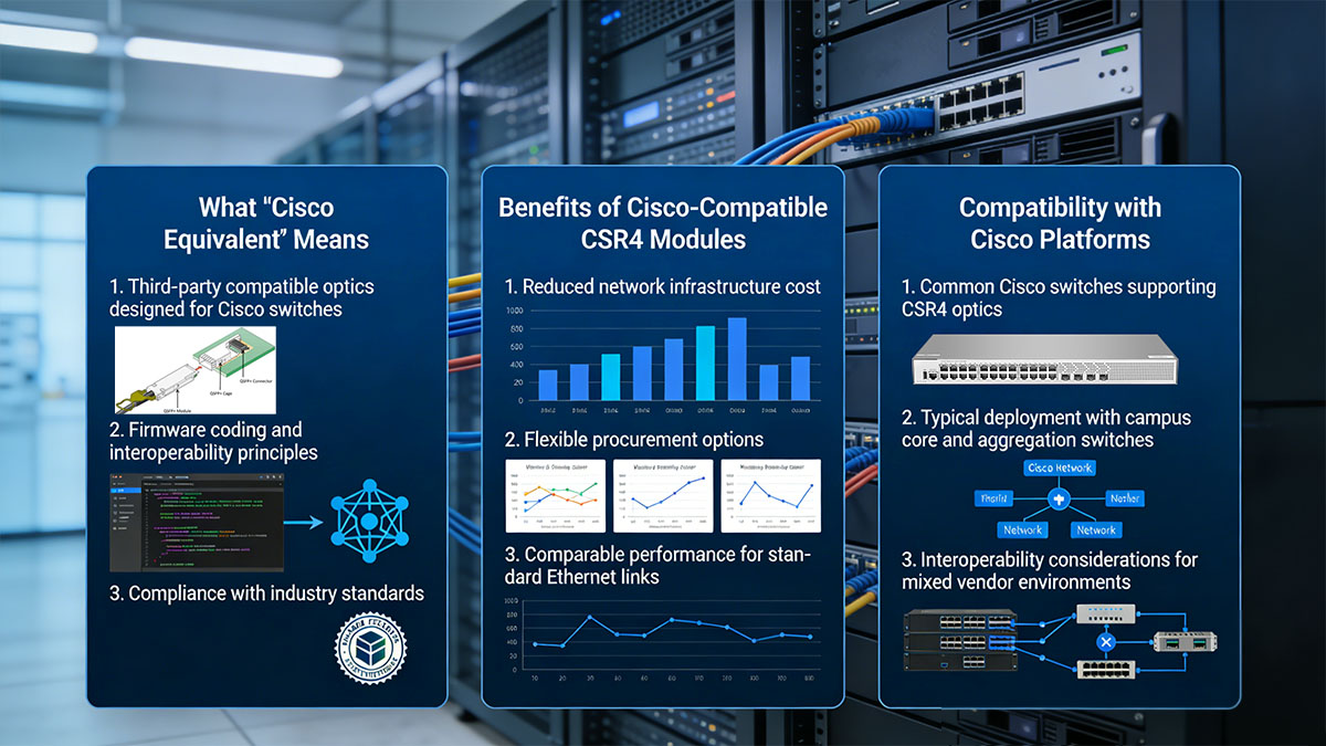 Cisco Equivalent CSR4 Modules Explained