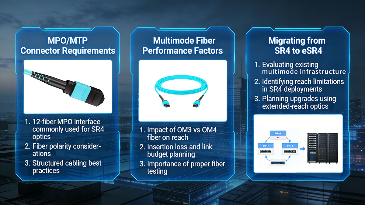 Cabling and Infrastructure Considerations