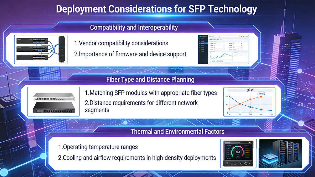 Deployment Considerations for SFP Technology