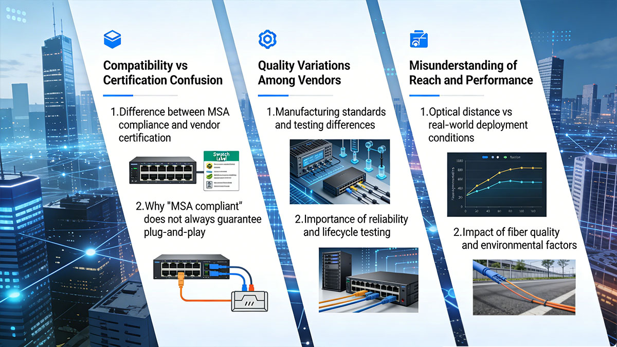 Applications of SFP MSA in Modern Networks