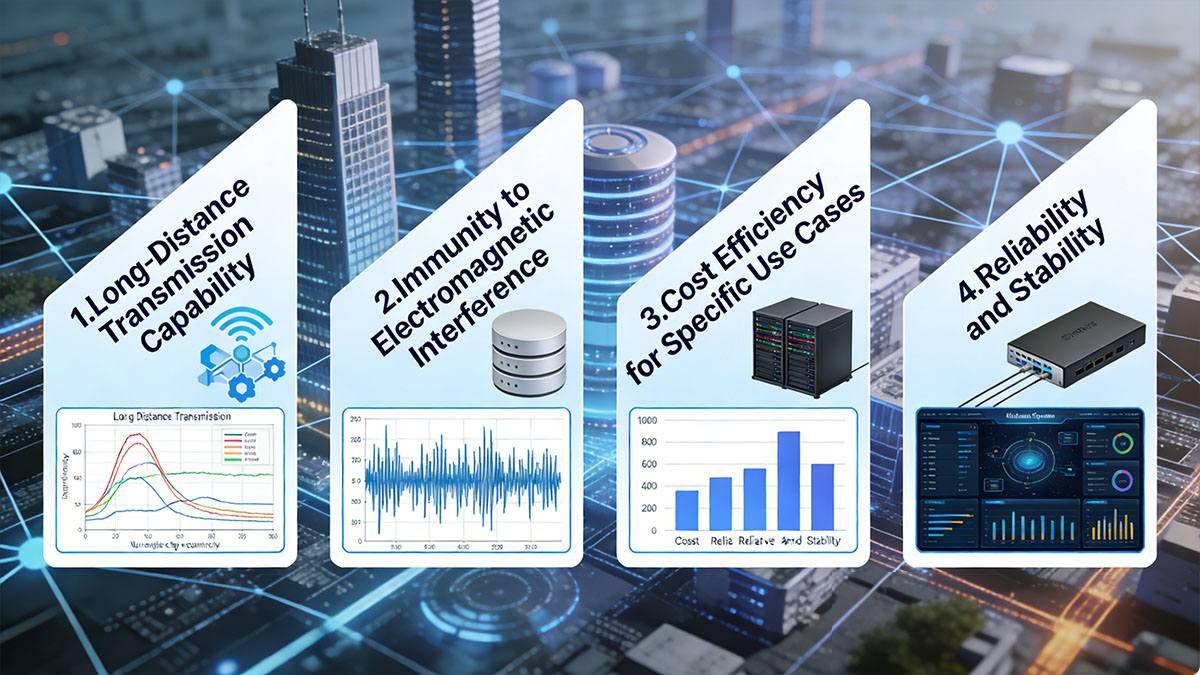 Advantages of 100Base-LX in Deployment