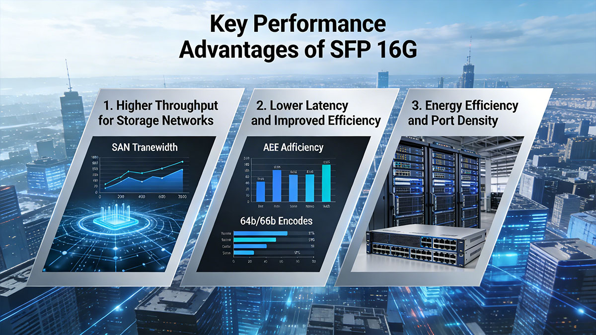 Key Performance Advantages of SFP 16G