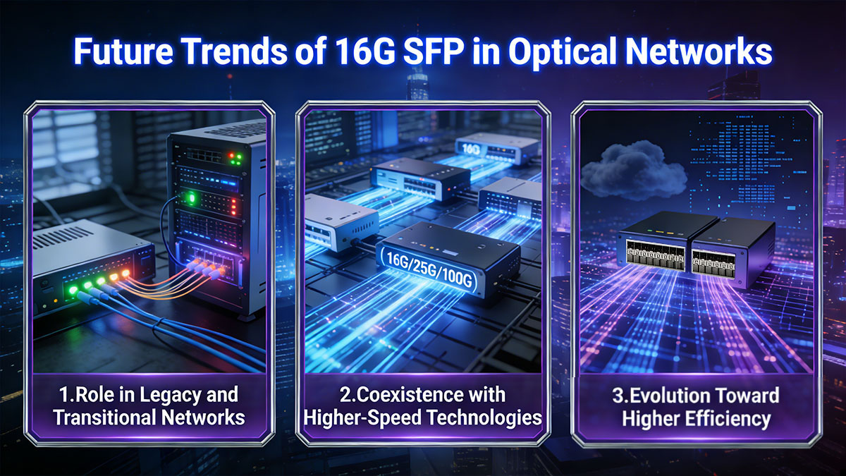 Future Trends of 16G SFP in Optical Networks