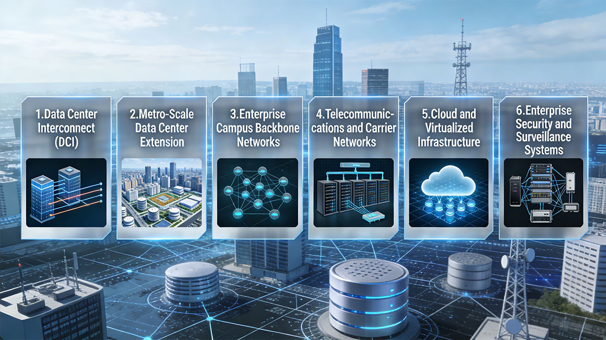 Core Application Scenarios in Enterprise Networks