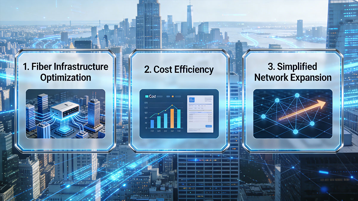 Advantages of Simplex SFP in Network Deployments