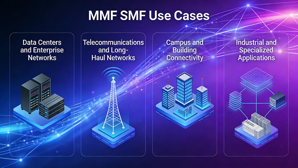 MMF SMF Use Cases Which Fiber Fits Your Network Needs