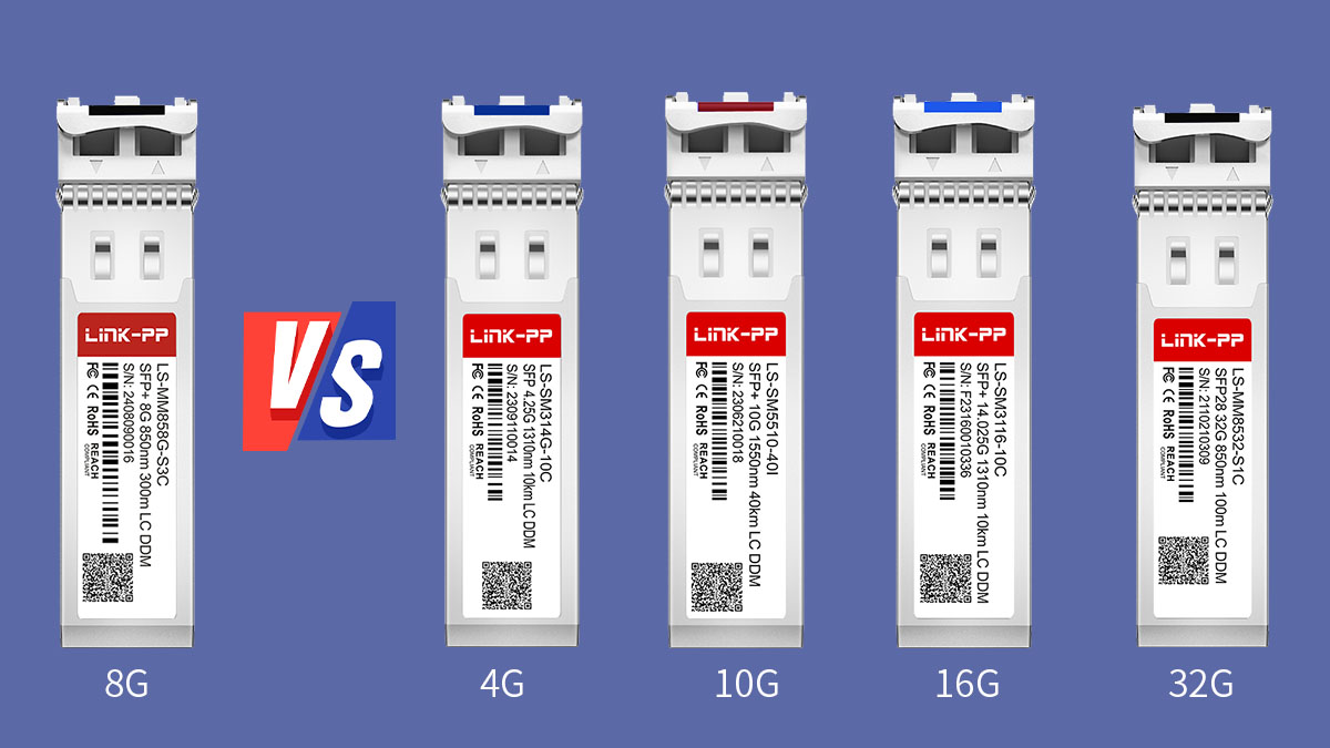 SFP 8G vs Other Transceiver Standards