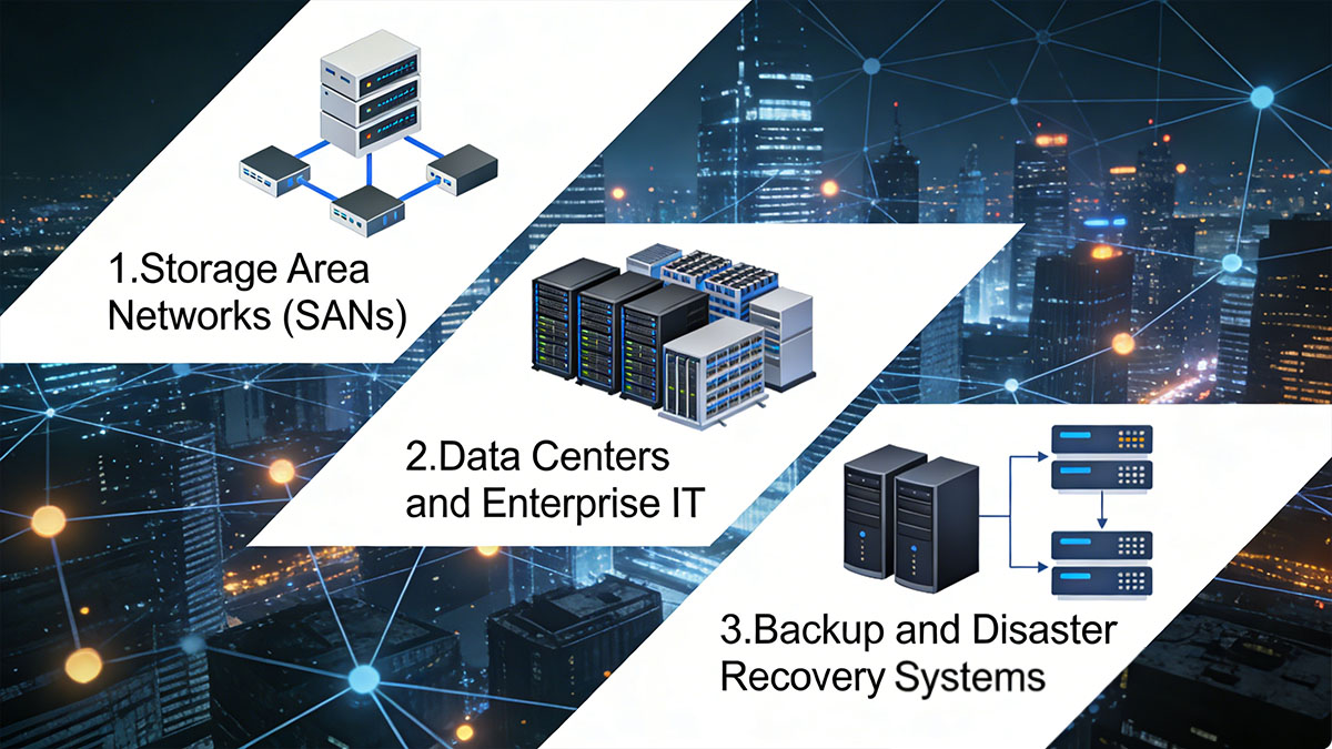 Common Applications of SFP 8G in Storage Systems