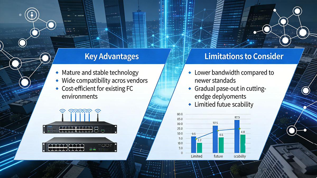 Advantages and Limitations of SFP 8G