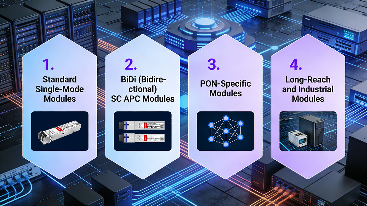 SC APC SFP Module Types and Application Scenarios
