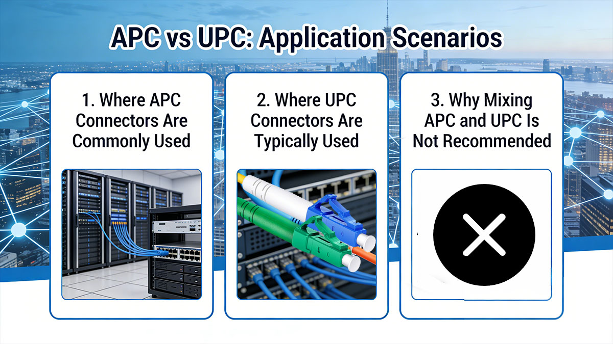APC vs UPC: Application Scenarios