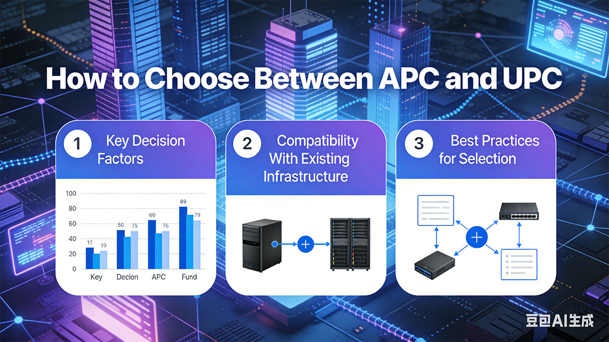 How to Choose Between APC and UPC
