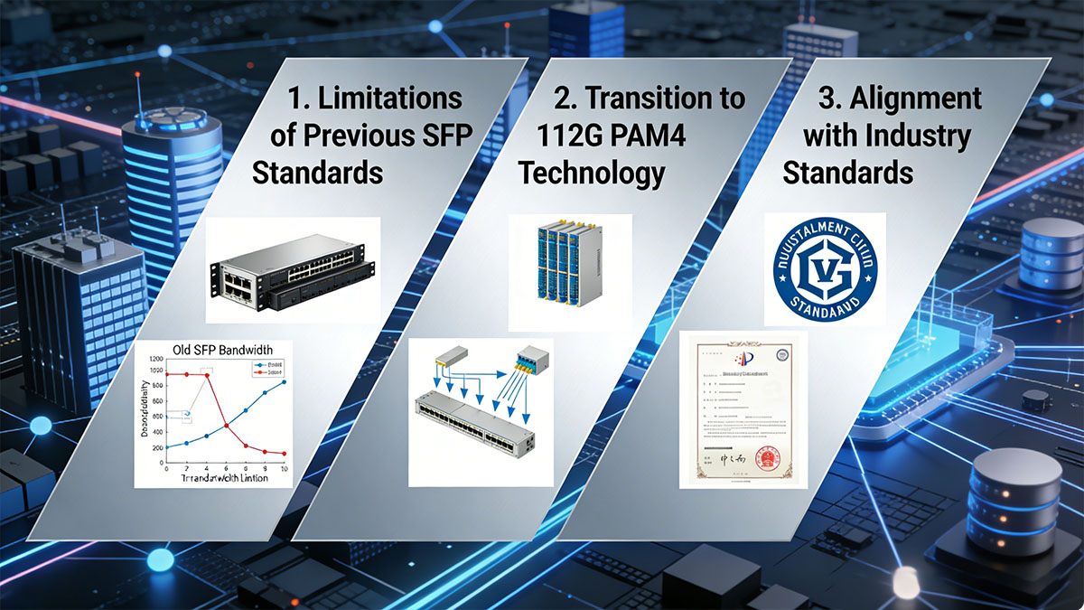Evolution Path to SFP112