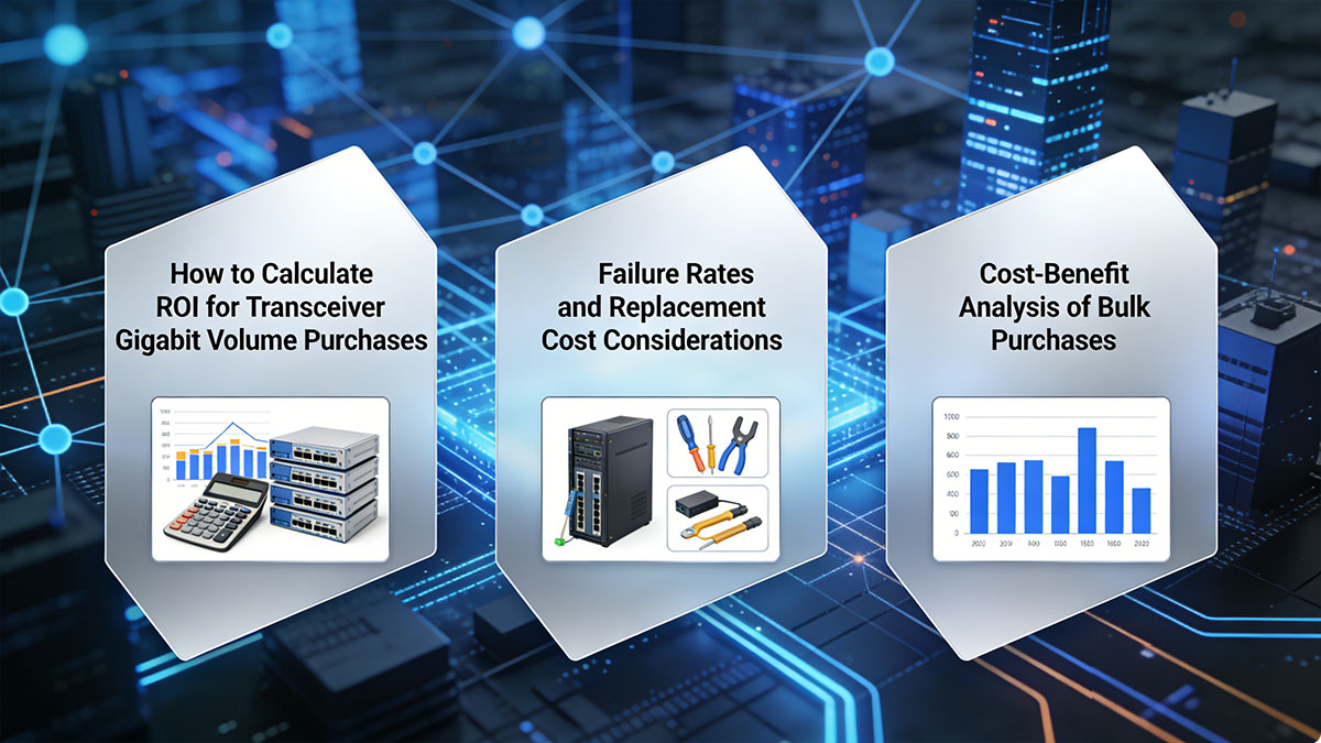 How to Calculate ROI for Transceiver Gigabit Volume Purchases