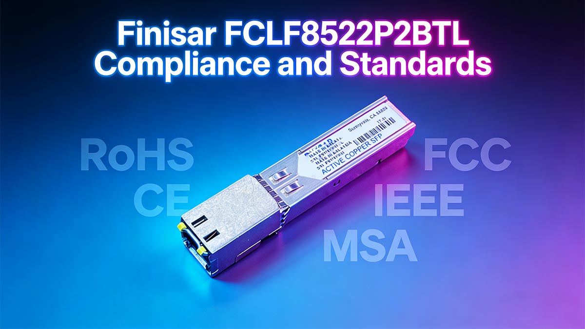 Finisar FCLF8522P2BTL Compliance and Standards
