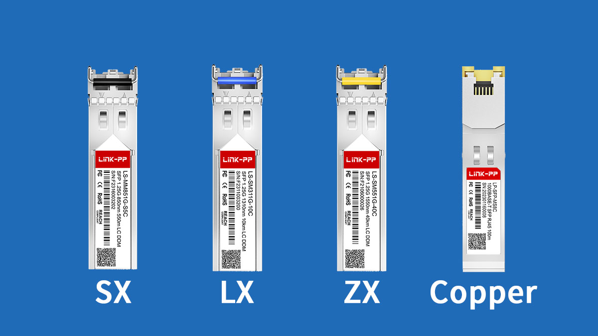 Tipos de módulos SFP de 1.25 G y sus diferencias de compatibilidad