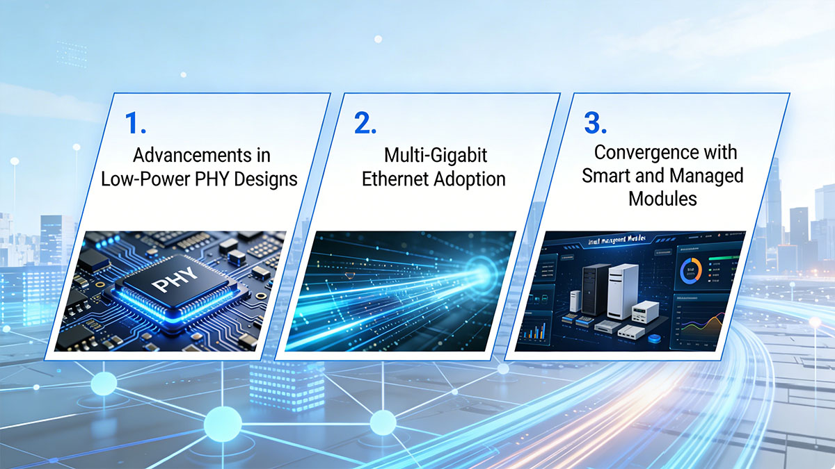 Future Trends in RJ45 Transceiver Technology