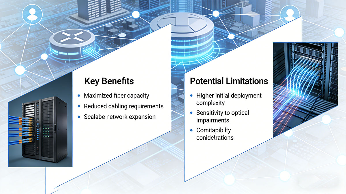 Benefits and Limitations of WDM SFP Modules