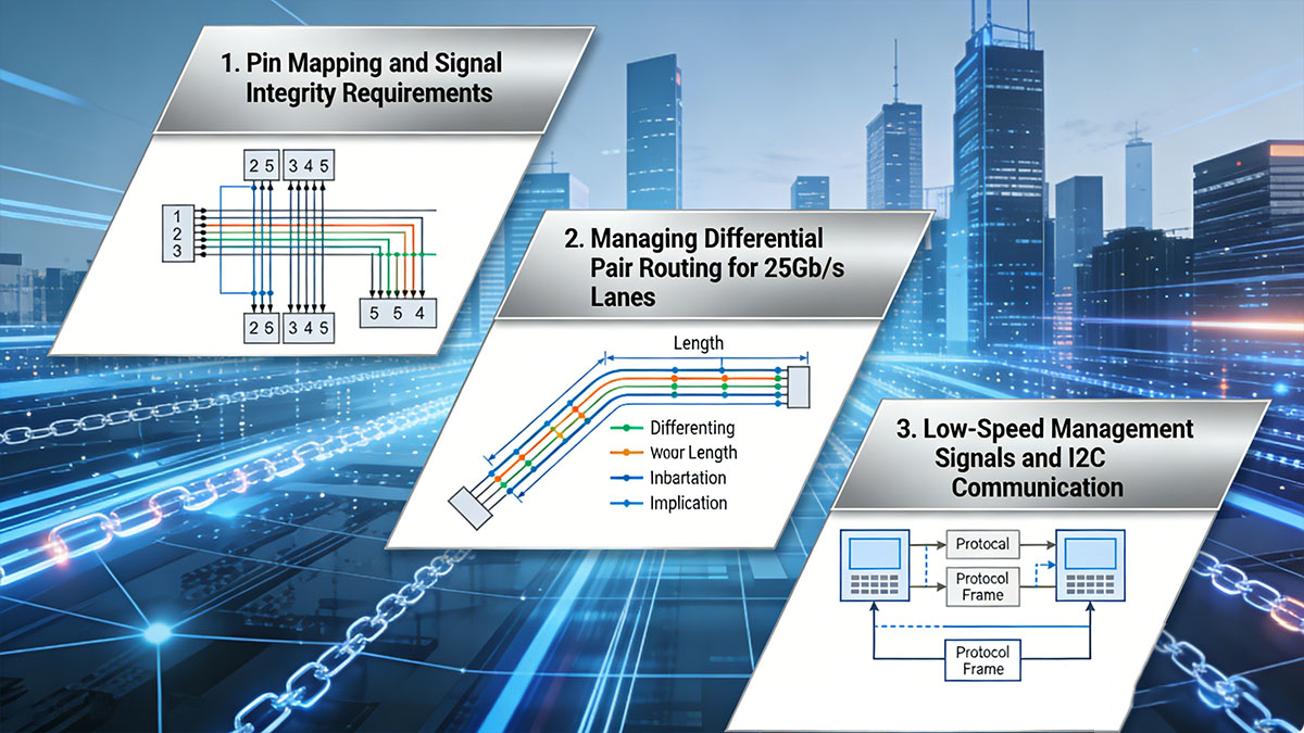 Decoding the Electrical Interface of QSFP28-DD Physical Layer