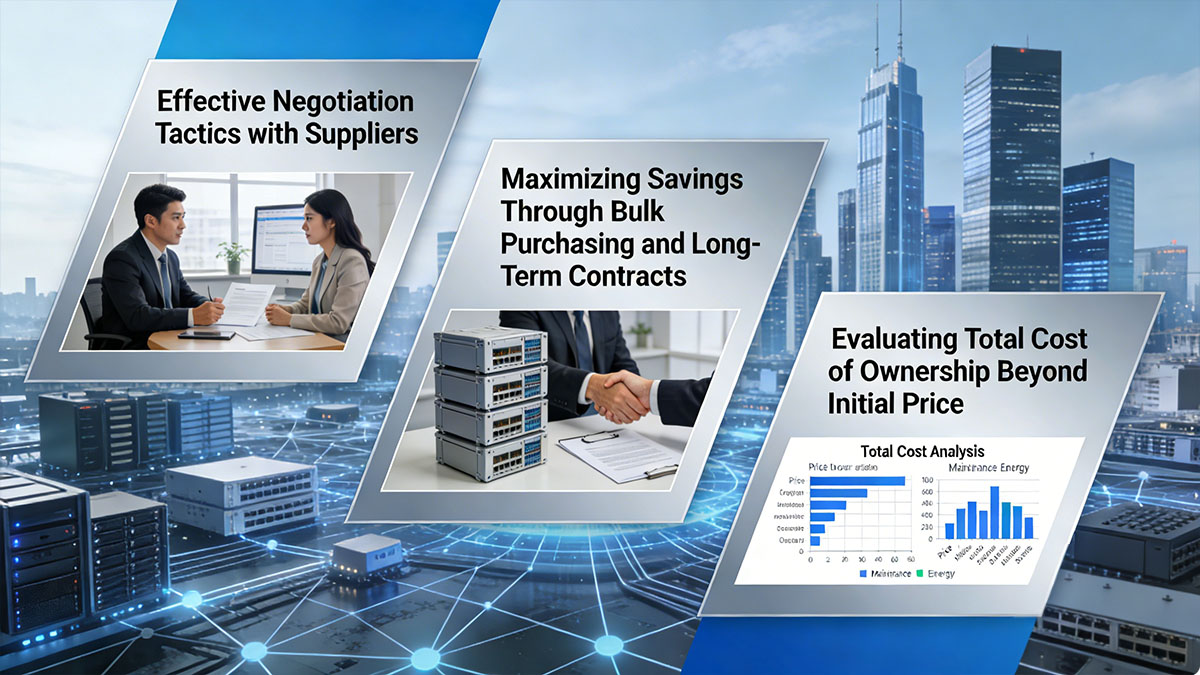 Cost Optimization Strategies for SFP-10GE-T Module Procurement