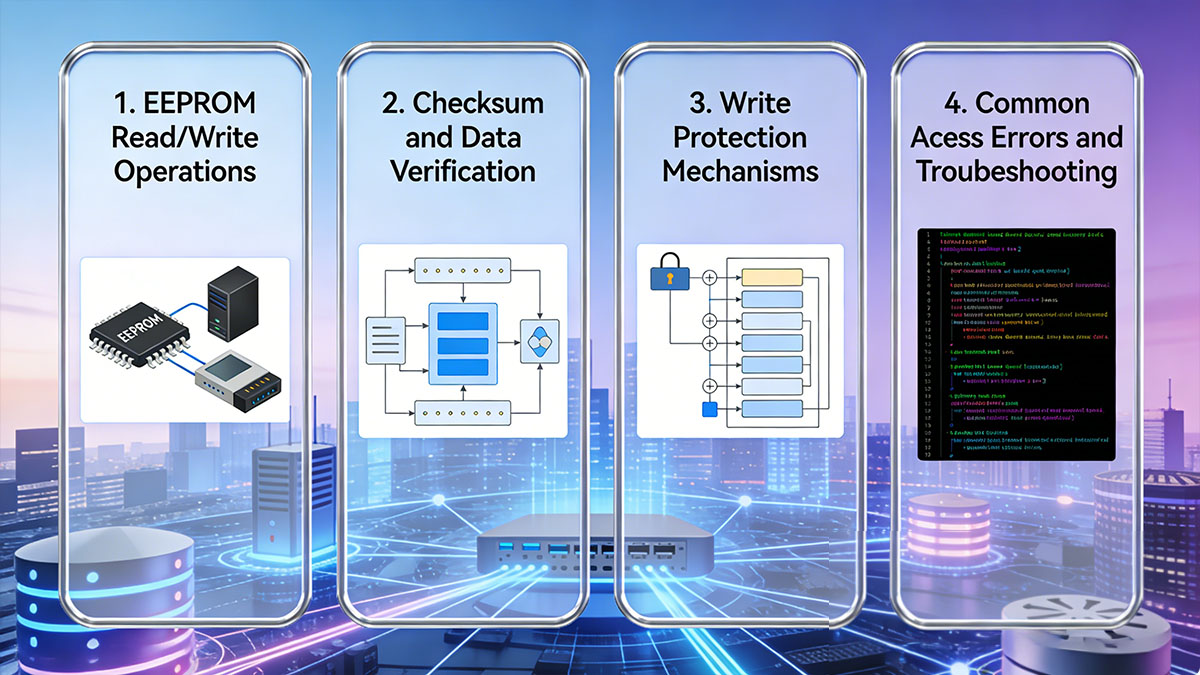 SFP Form Factor EEPROM Access and Data Integrity