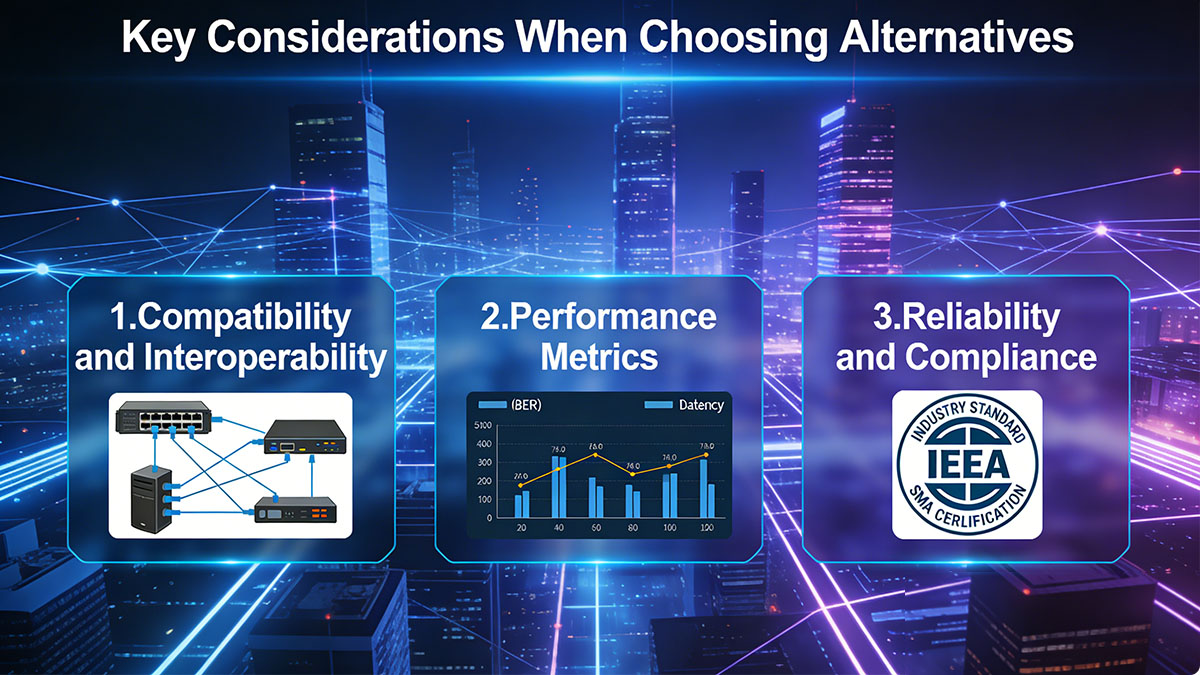 Key Considerations When Choosing Alternatives