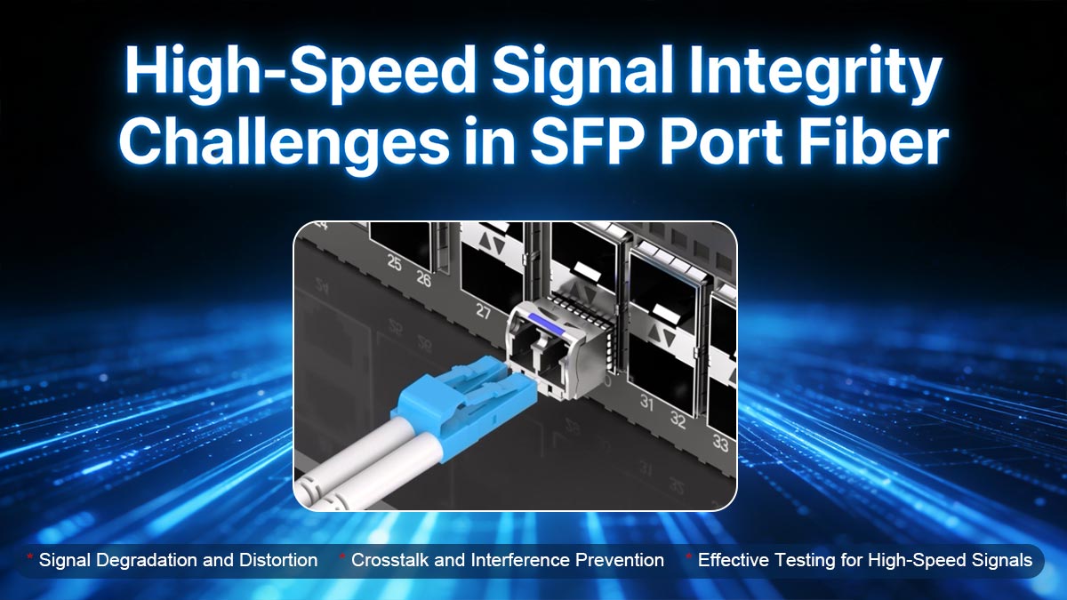 Tantangan Integritas Sinyal Kecepatan Tinggi pada Fiber Port SFP