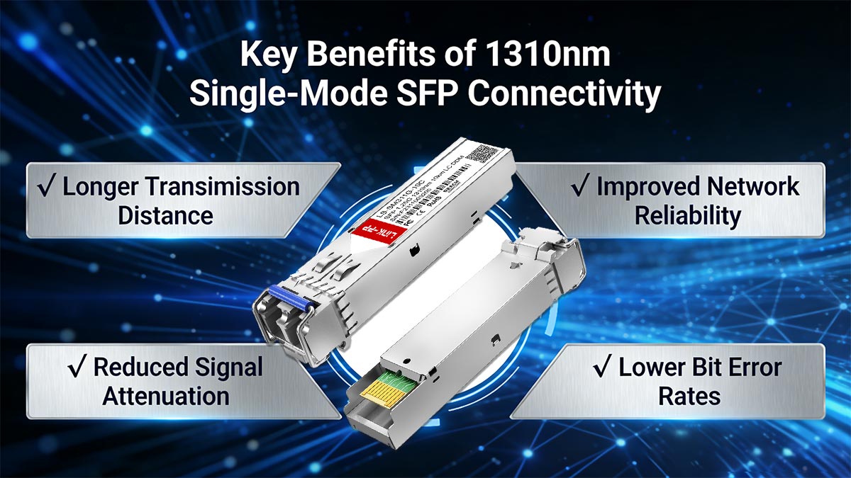 Key Benefits of 1310nm Single-Mode SFP Connectivity