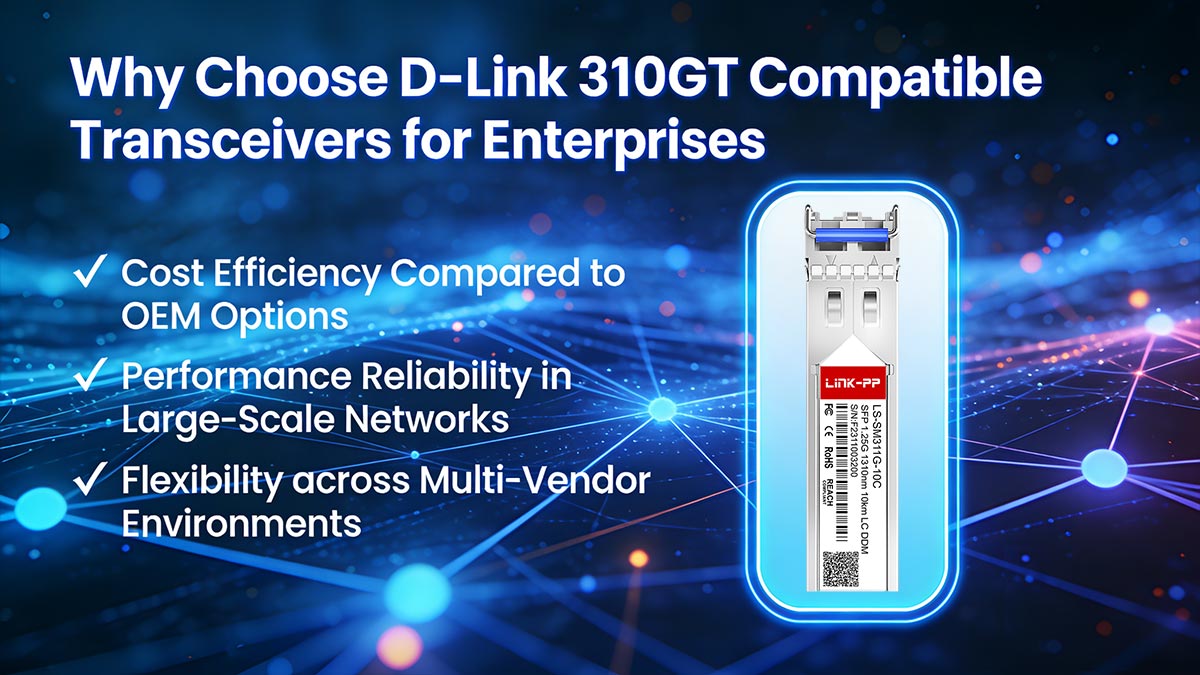 Why Choose D-Link 310GT Compatible Transceivers for Enterprises