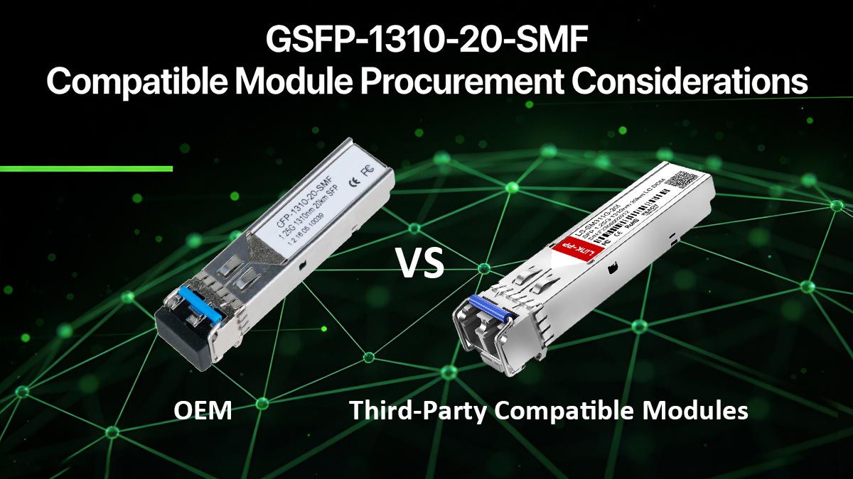 اعتبارات شراء الوحدات المتوافقة مع GSFP-1310-20-SMF