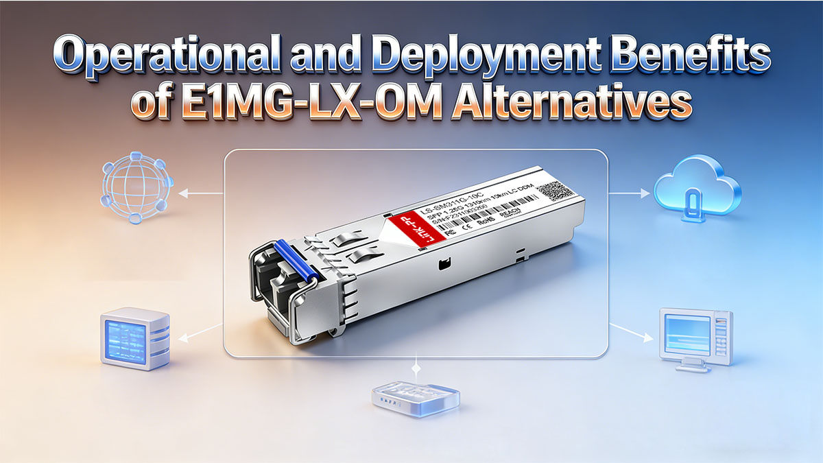 Operational and Deployment Benefits of E1MG-LX-OM Alternatives